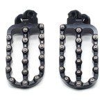 MZS Wide CNC Foot Pegs for Adventure Bikes