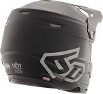 6D ATR-2 Matte Black Motocross Helmet - Large