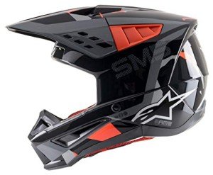 Alpinestars M5 Rover Helmet - Anthracite/Red Fluo/Camo