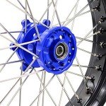 KKE Blue Hub for Yamaha WR250R Wheels