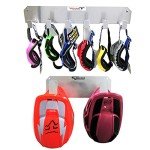 Pit Posse Dual Helmet and Goggle Rack