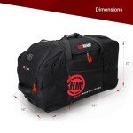 Rocky Mountain Heavy-Duty Motocross Gear Roller Bag