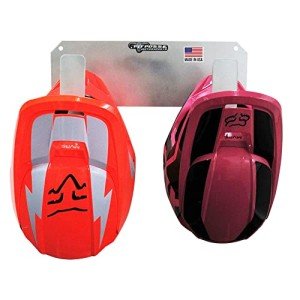 Pit Posse Dual Helmet Rack for Motorcycles