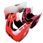 Pit Posse Dual Helmet Rack for Motorcycles