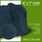 Anti-Fog Spray & Microfiber Cloth Combo Set
