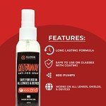 FogAway Anti-Fog Spray for Helmets and Glasses