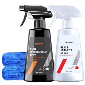 Anti-Fog & Rain Repellent Spray for Helmets