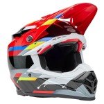 BELL Moto-9S Flex Gloss Helmet - Nova Black/Red