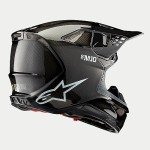 Alpinestars Supertech S-M10 Black Glossy Helmet
