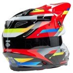 BELL Moto-9S Flex Gloss Helmet - Nova Black/Red