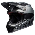 BELL Moto-9 Flex Dirt Helmet - Matte Silver/Black