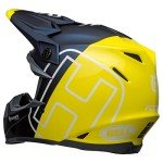 BELL Moto-9 Flex Dirt Helmet - Blue/Hi-Viz