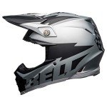 BELL Moto-9 Flex Dirt Helmet - Matte Silver/Black