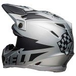 BELL Moto-9 Flex Dirt Helmet - Matte Silver/Black