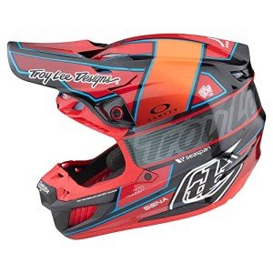Troy Lee Designs SE5 Carbon Motocross Helmet - Red