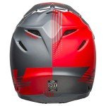 BELL Moto-9 Flex Helmet - Matte Gray/Red
