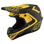 Troy Lee Designs SE4 Carbon Motocross Helmet - Black/Yellow