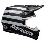 BELL Moto-9 MIPS Matte Black/White Helmet - Large