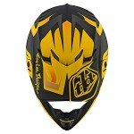 Troy Lee Designs SE4 Carbon Motocross Helmet - Black/Yellow