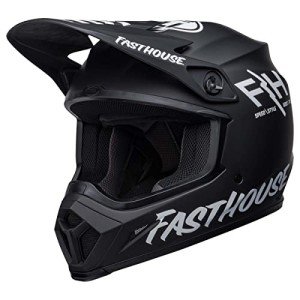 BELL MX-9 MIPS Matte Black/White Dirt Helmet