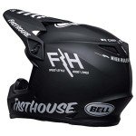 BELL MX-9 MIPS Matte Black/White Dirt Helmet