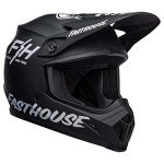 BELL MX-9 MIPS Matte Black/White Dirt Helmet