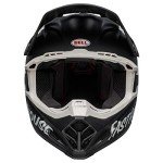 BELL Moto-9 MIPS Matte Black/White Helmet - Large