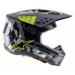 Alpinestars M5 Rover Motocross Helmet - Anthracite/Camo
