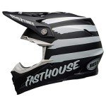 BELL Moto-9 MIPS Matte Black/White Helmet - Large