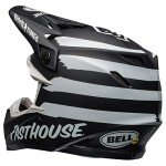 BELL Moto-9 MIPS Matte Black/White Helmet - Large