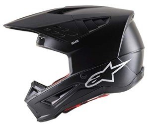 Alpinestars S-M5 Black Matte Motocross Helmet - XL