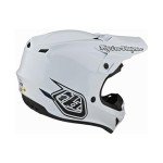 Troy Lee Designs SE4 Mono White Motocross Helmet