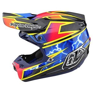Troy Lee SE5 Carbon Motocross Helmet, MIPS, Black