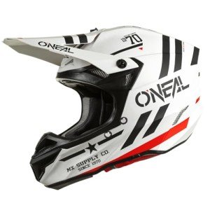 O'Neal 5 SRS Squadron Helmet, White/Black, Large