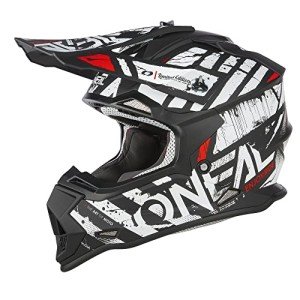 O'Neal 2 SRS Glitch Helmet - Black/White, XL
