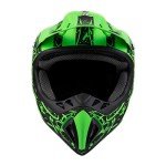 Typhoon Adult MX Helmet Combo - Matte Green