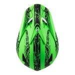 Typhoon Adult MX Helmet Combo - Matte Green