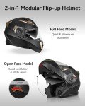 YEMA YM-925 DOT Approved Full Face Helmet