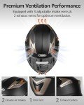 YEMA YM-925 DOT Approved Full Face Helmet