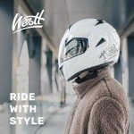Westt Modular Motorcycle Helmet with Dual Visor