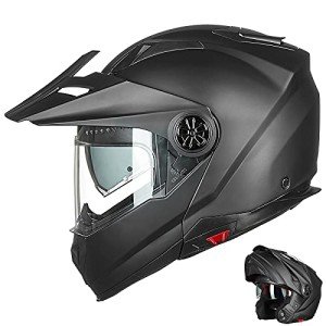 ILM Full Face Modular ATV Helmet with Visor