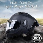 AceRide Dual Visor Full Face Motocross Helmet