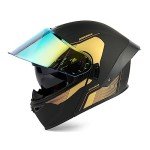 Orthrus LED Modular Full Face Motorcycle Helmet