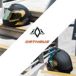 Orthrus LED Modular Full Face Motorcycle Helmet