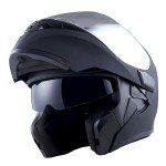 1Storm Flip-Up Full Face Motocross Helmet - Matt Black