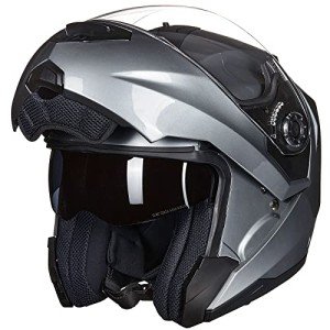 ILM Dual Visor Modular Full Face Motorcycle Helmet