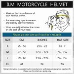 ILM Dual Visor Modular Full Face Motorcycle Helmet
