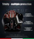 Horudot Bluetooth Modular Full Face Motocross Helmet