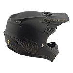 Troy Lee Designs SE4 Mono Black MX Helmet