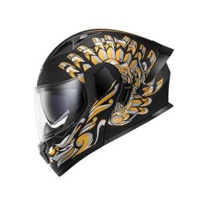 KYPARA Dual Visor Modular Full Face Helmet